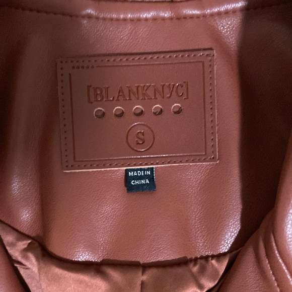 BlankNYC Faux Leather Moto Jacket NWT - Picture 2 of 5